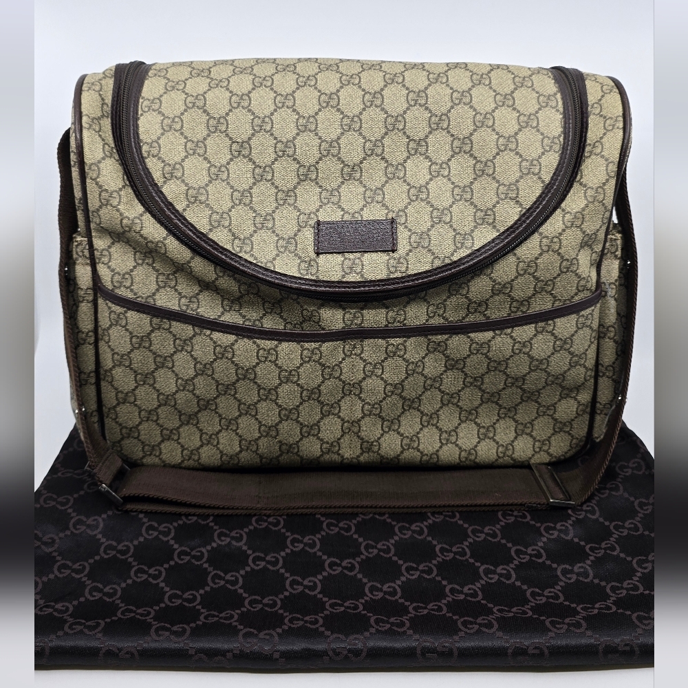 Gucci GG Supreme Diaper Bag